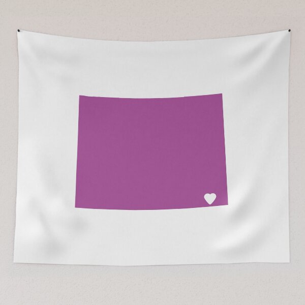 Item preview, Wyoming Love in Purple designed and sold by Maren Misner.