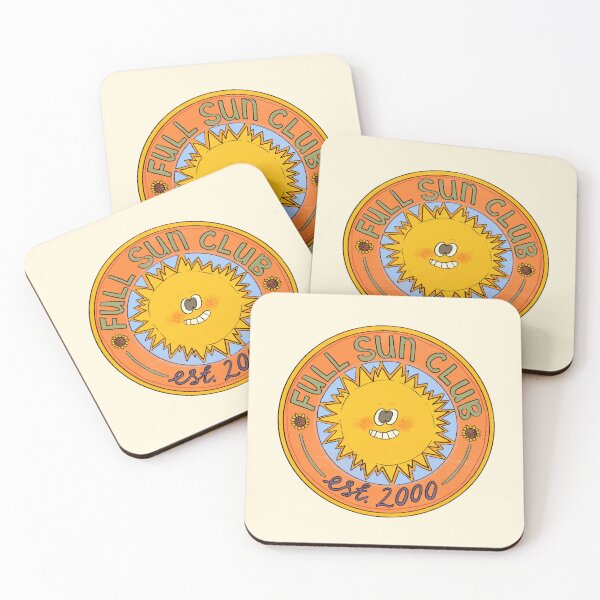 Item preview, Full Sun Club Badge designed and sold by Marlkly.