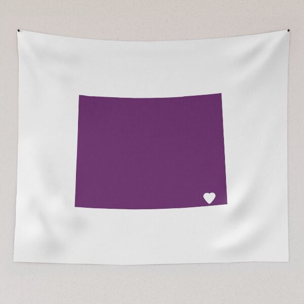 Item preview, Wyoming Love in Purple designed and sold by Maren Misner.