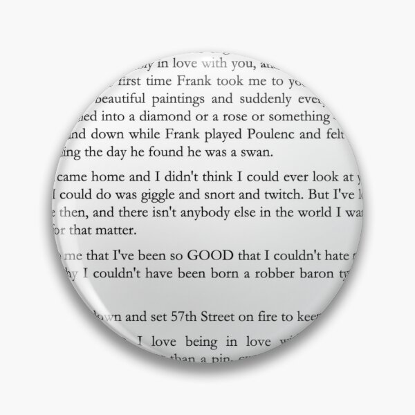Item preview, james schuyler's letter to john button designed and sold by poetsdotorg.