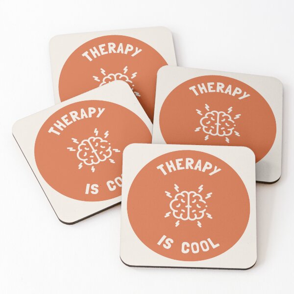 Item preview, Therapy Is Cool - Mental Health Awareness designed and sold by Picket Club.