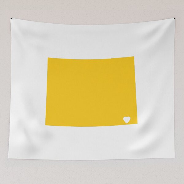 Item preview, Wyoming Love in Mustard designed and sold by Maren Misner.