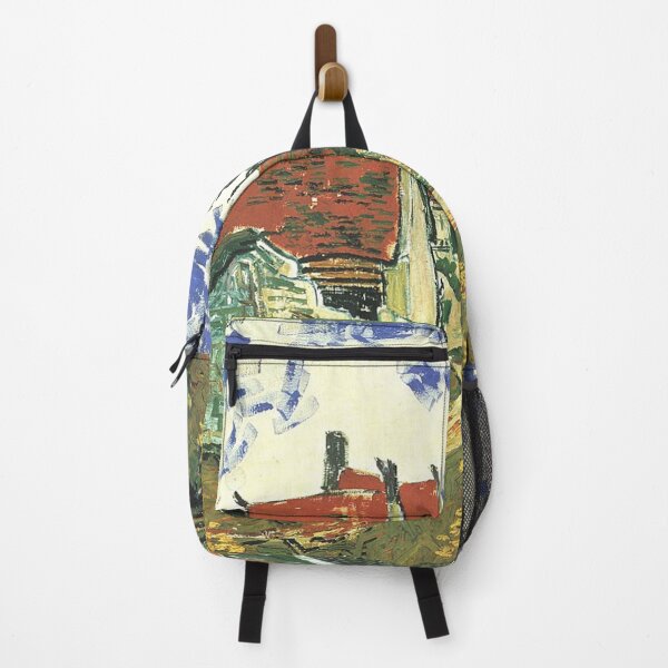 Item preview, Villages Street in Auvers Impression fine art by Vincent van Gogh. designed and sold by naturematters.