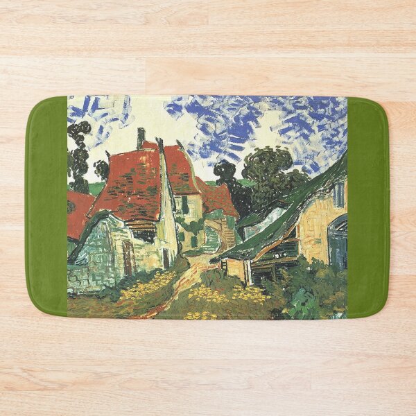 Item preview, Villages Street in Auvers Impression fine art by Vincent van Gogh.  designed and sold by naturematters.