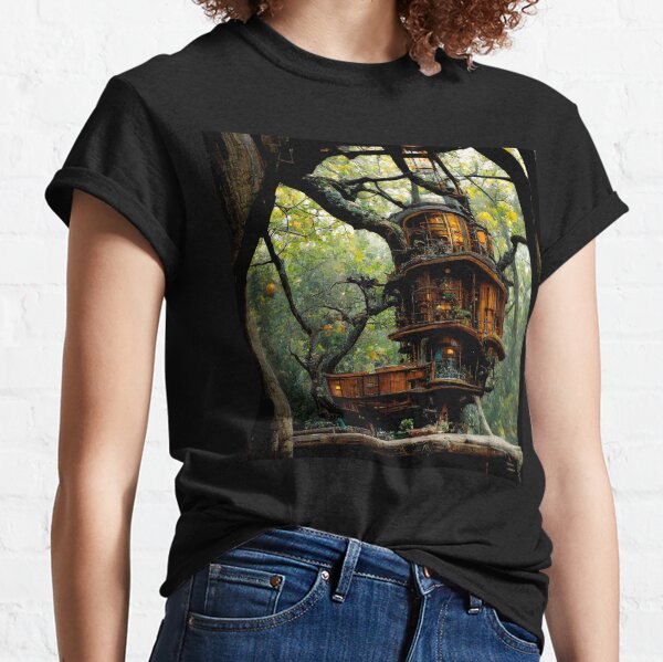 Item preview, Forest Theme Tree House Midjourney  designed and sold by AICustomArt ⭐⭐⭐⭐⭐.