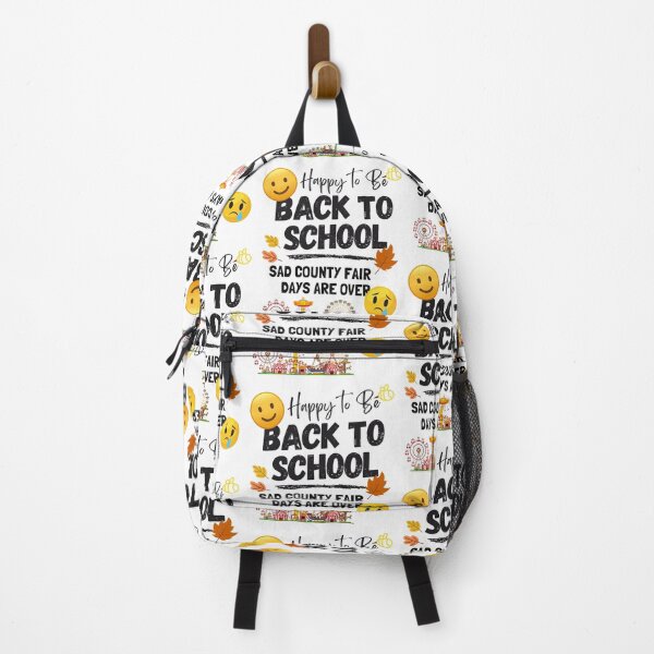 Item preview, Happy to be Back To School, Sad County Fair Days are over designed and sold by PeffysArt.