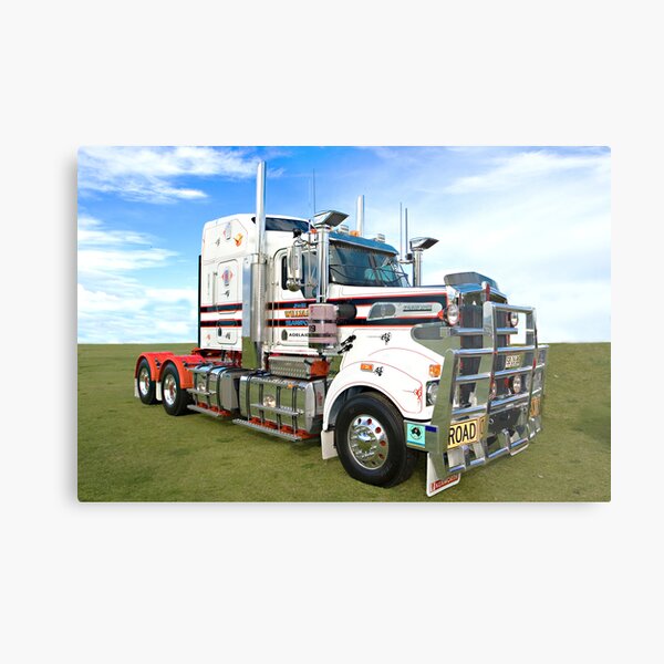 The Mighty Kenworth T904. Metal Print