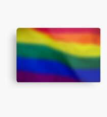 Rainbow blur. Metal Print
