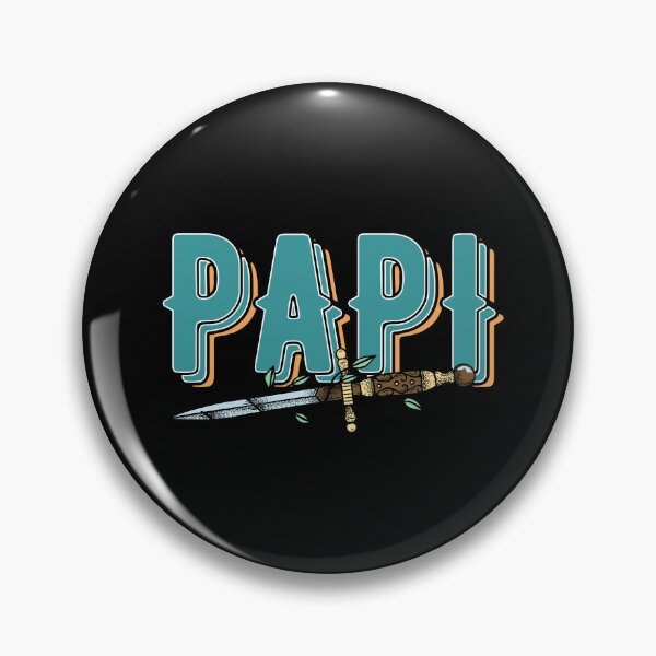 Artikelvorschau, Papi Teal Messer entworfen und verkauft von Our Flag Means Merch.