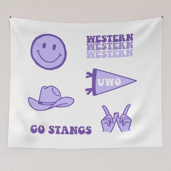 Item preview, Western U Sticker Pack designed and sold by abigailwiley.