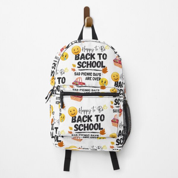 Item preview, Happy to be Back To School, Sad Picnic Days are over designed and sold by PeffysArt.