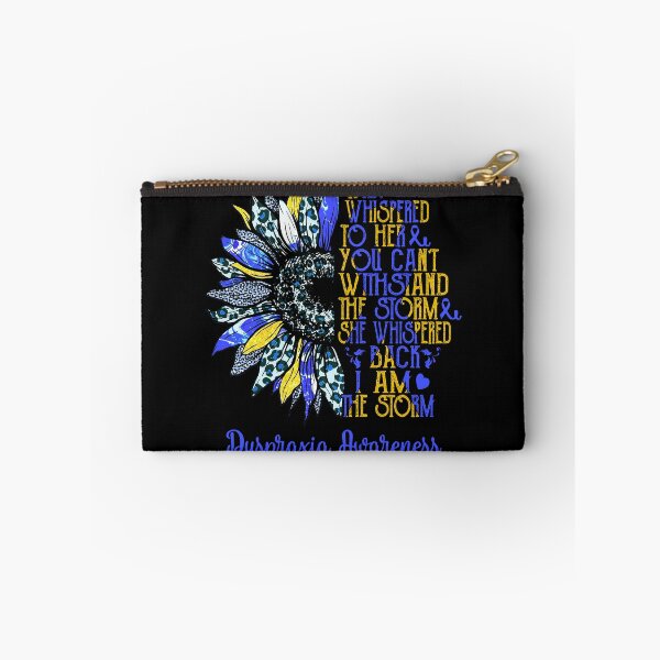 Item preview, I Am The Storm Sunflower Leopard Dyspraxia Awareness designed and sold by rechardtee.