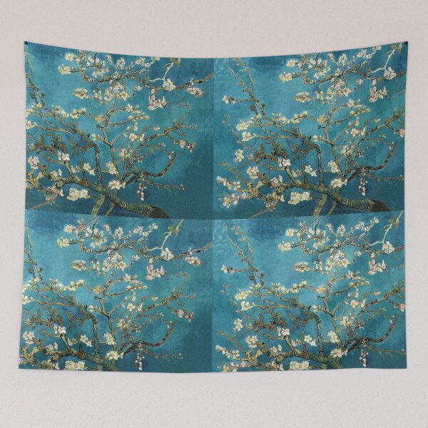 Item preview, Blossoming Almond Tree, famous art by Vincent van Gogh.  designed and sold by naturematters.