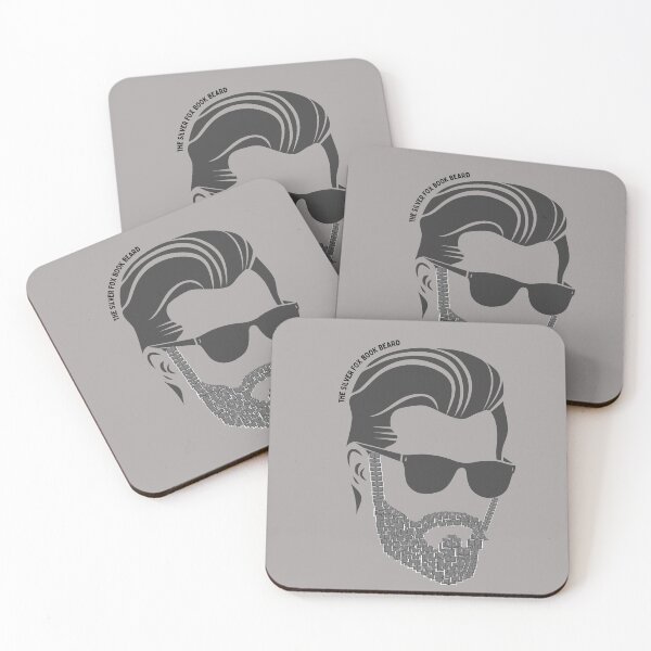 Item preview, The Silver Fox Book Beard Design designed and sold by tmdaliggr.