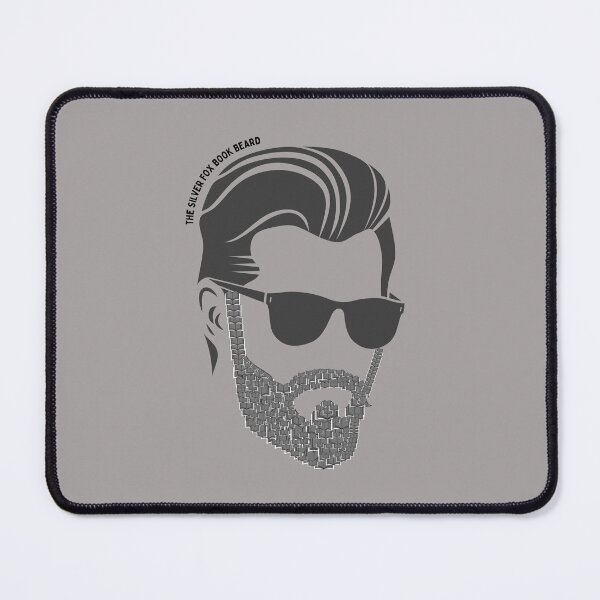 Item preview, The Silver Fox Book Beard Design designed and sold by tmdaliggr.