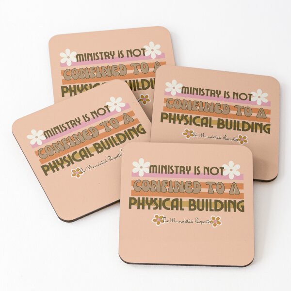 Item preview, Ministry is Not Confined to a Physical Building - Peach designed and sold by TheReporter1.