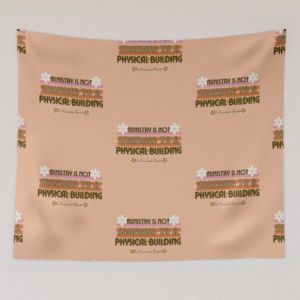 Item preview, Ministry is Not Confined to a Physical Building - Peach designed and sold by TheReporter1.