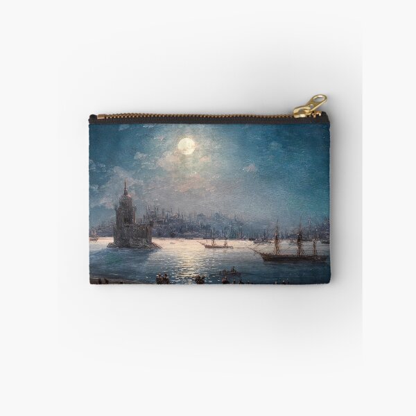 Item preview, A View of the Bosporus with the Hagia Sophia and the Maiden’s Tower in the Moonlight -  Ivan Konstantinovich Aivazovsky  designed and sold by TeeARTHY.