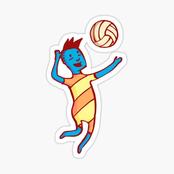 Volleyball Sticker