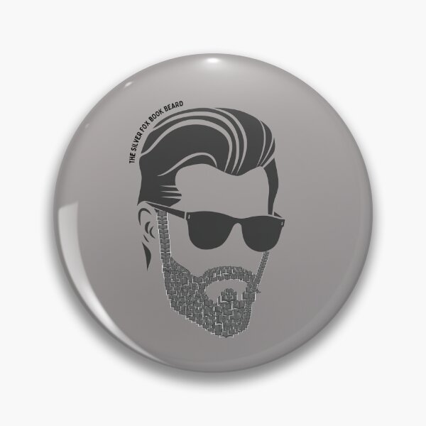 Item preview, The Silver Fox Book Beard Design designed and sold by tmdaliggr.