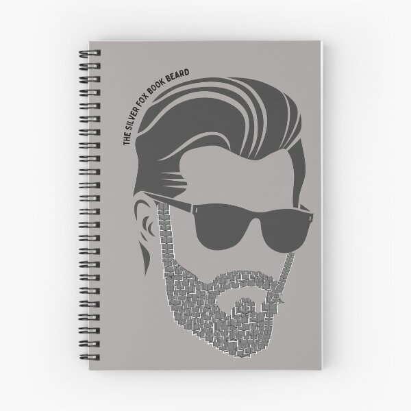 Item preview, The Silver Fox Book Beard Design designed and sold by tmdaliggr.