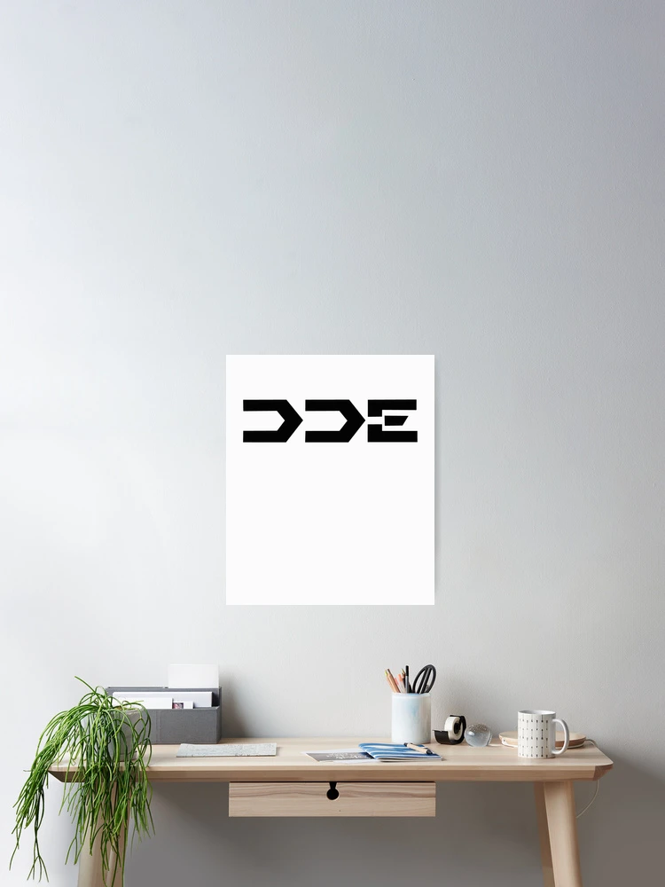 Imagen 2 de 3, Póster con la obra dde, diseñada y vendida por RuthThompson2.