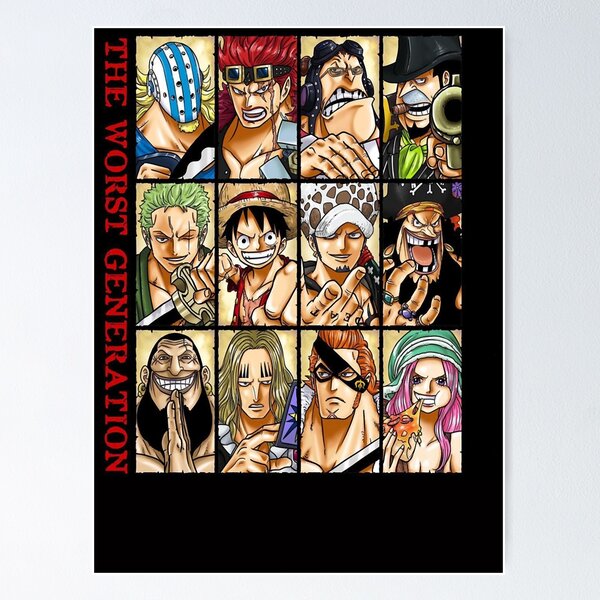 One Piece The worst generation