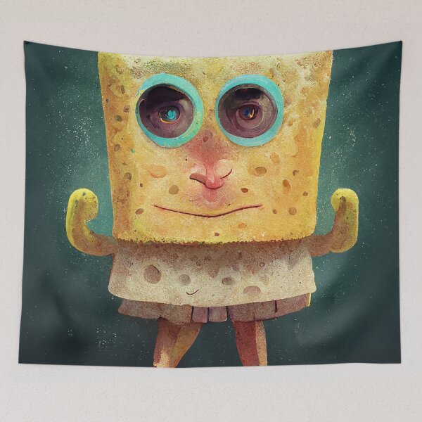 Item preview, SpongeJohn designed and sold by HomelessMonkey.