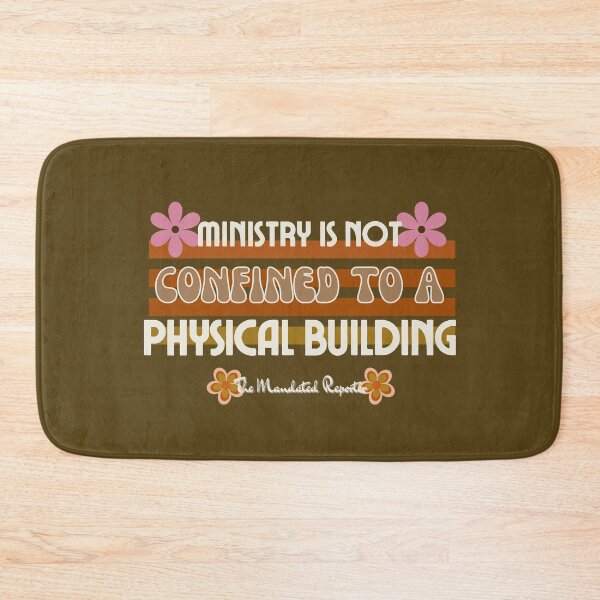 Item preview, Ministry is Not Confined to a Physical Building - Chocolate designed and sold by TheReporter1.