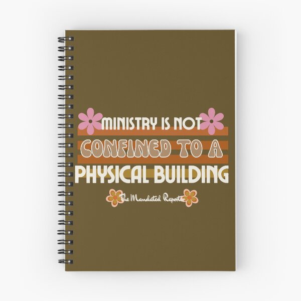 Item preview, Ministry is Not Confined to a Physical Building - Chocolate designed and sold by TheReporter1.