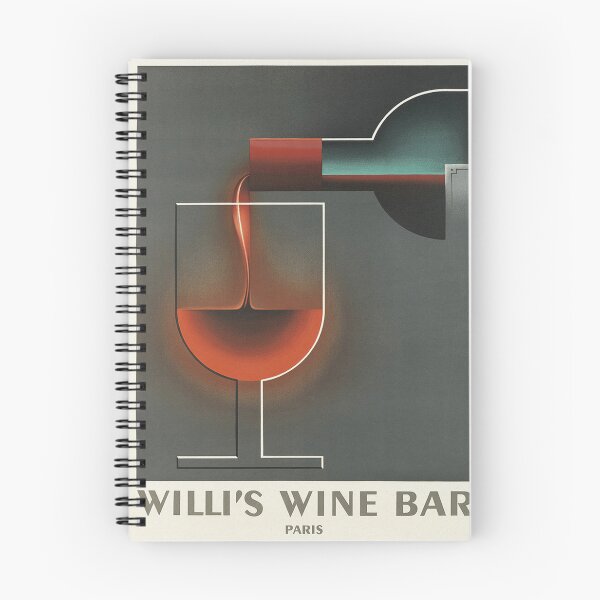 Item preview, Willi's Wine Bar Vintage Wall Art designed and sold by vintagevivian.