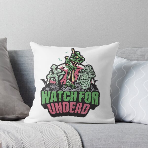 Item preview, Watch for Undead - Halloween - Zombies designed and sold by bennetthuskers.