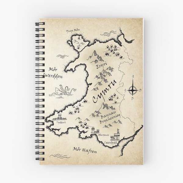 Item preview, Medieval Map Of Wales - Welsh designed and sold by Ross Jones.