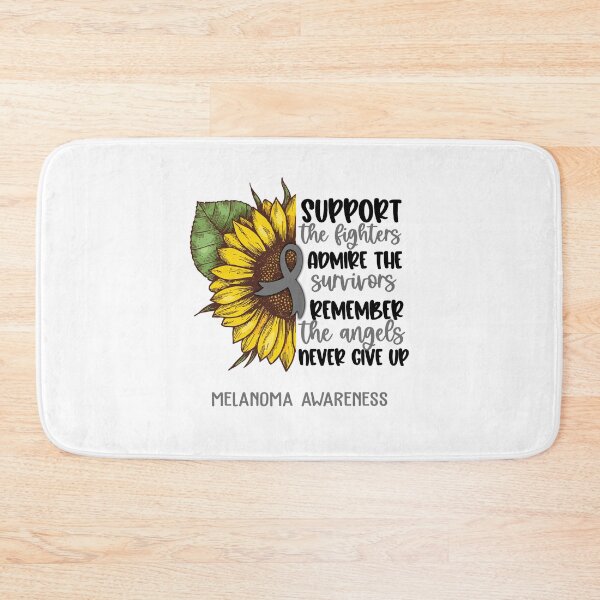 Item preview, Melanoma Awareness - Support the Fighters Admire the Survivors Remember the Angels Never Give Up designed and sold by whlrcheryl.