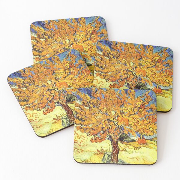 Item preview, The Mulberry Tree, Vincent van Gogh famous impression fine art designed and sold by naturematters.