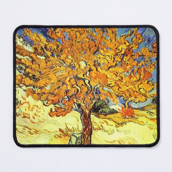 Item preview, The Mulberry Tree, Vincent van Gogh famous impression fine art designed and sold by naturematters.