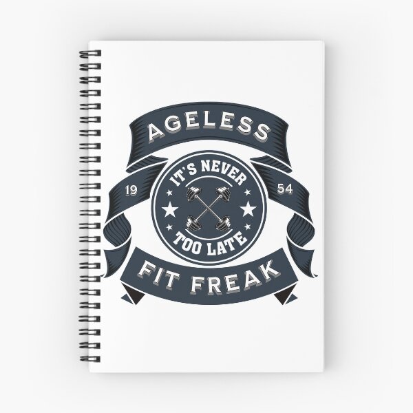 Item preview, Ageless Fit Freak: It's Never Too Late designed and sold by agelessfitfreak.