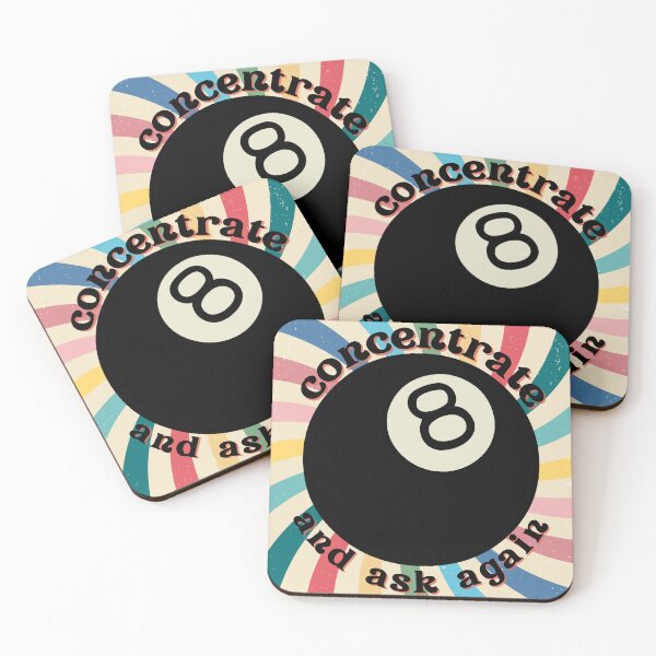Item preview, Rainbow Groovy Magic 8 Ball designed and sold by Pink Ribbon.