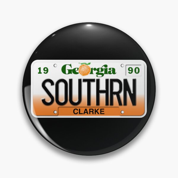 Item preview, Georgia License Plate - SOUTHRN front designed and sold by RonTo.
