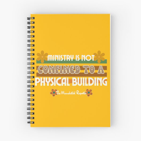 Item preview, Ministry is Not Confined to a Physical Building - Vintage Yellow designed and sold by TheReporter1.