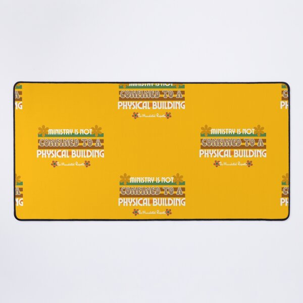 Item preview, Ministry is Not Confined to a Physical Building - Vintage Yellow designed and sold by TheReporter1.