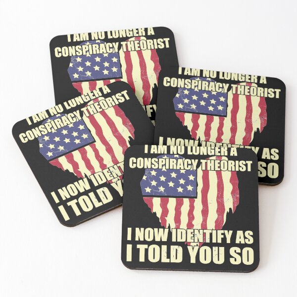 Item preview, I am no longer a conspiracy theorist designed and sold by RoguePixel.