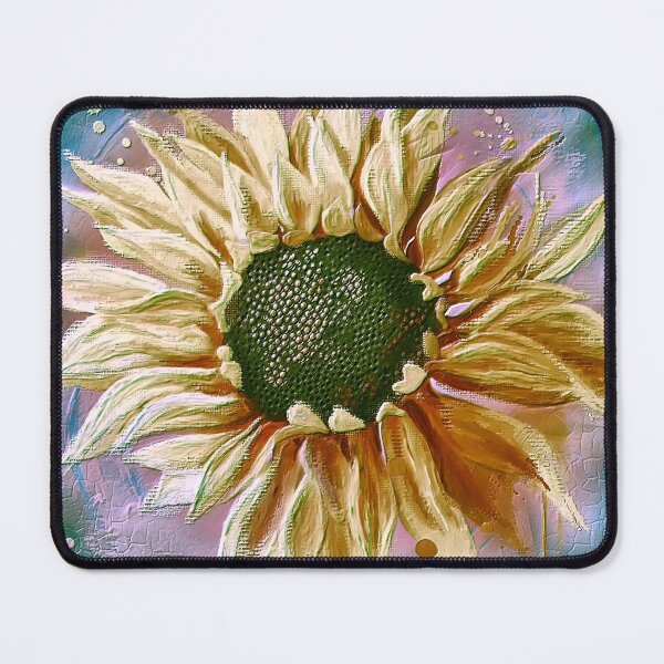 Item preview, Gold Sunflower Against Blue designed and sold by Lois Bryan.