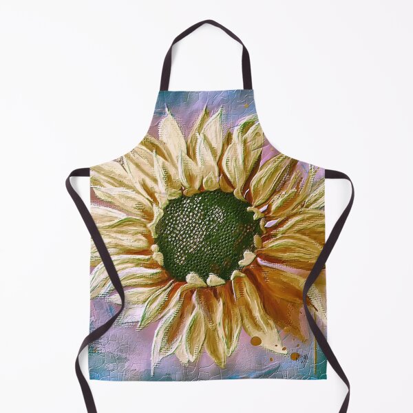 Item preview, Gold Sunflower Against Blue designed and sold by Lois Bryan.