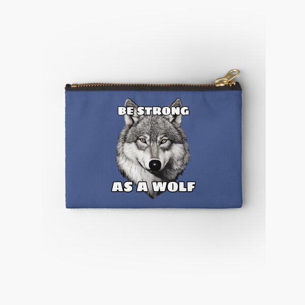 Item preview, be strong as a wolf designed and sold by theworld2021.