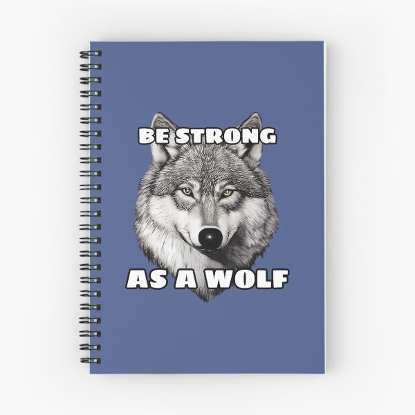 Item preview, be strong as a wolf designed and sold by theworld2021.