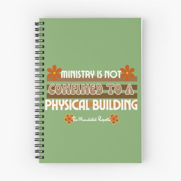Item preview, Ministry is Not Confined to a Physical Building - Vintage Green designed and sold by TheReporter1.