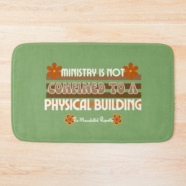 Item preview, Ministry is Not Confined to a Physical Building - Vintage Green designed and sold by TheReporter1.