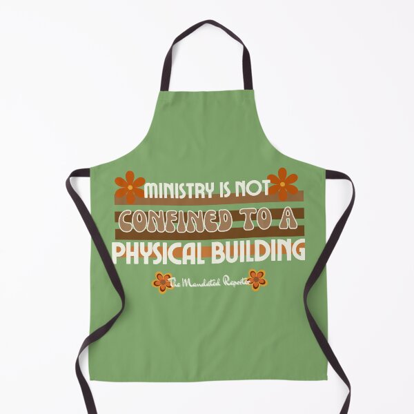 Item preview, Ministry is Not Confined to a Physical Building - Vintage Green designed and sold by TheReporter1.