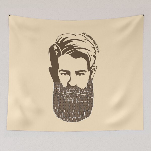 Item preview, The Lumber Book Beard Design. designed and sold by tmdaliggr.